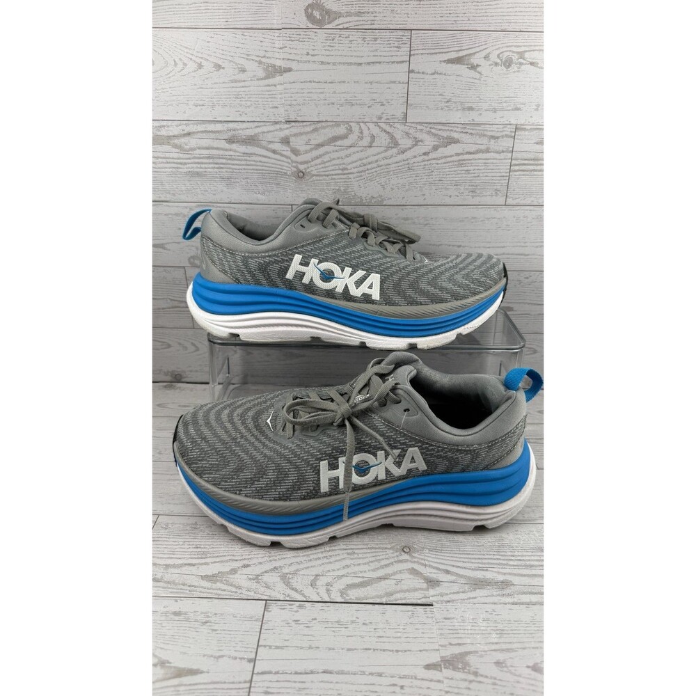 Hoka One One Gaviota 5 1127929-LDVB Gray 8D Mens Sneaker Mesh Running Shoes #974
